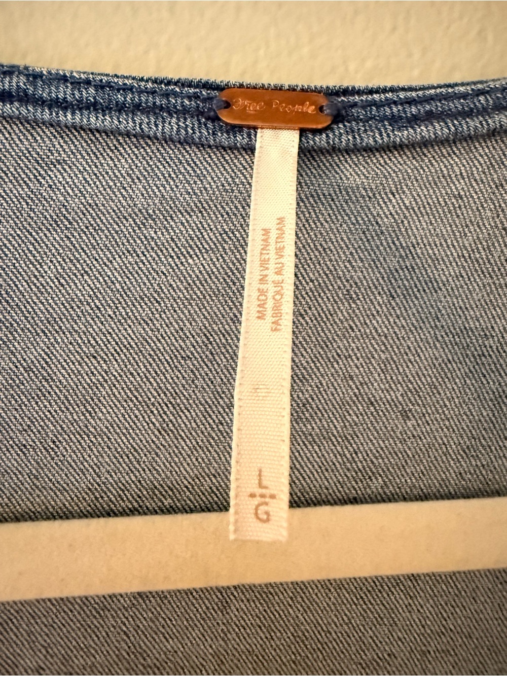 Free People Dylan Denim Vest - Picture 8 of 8
